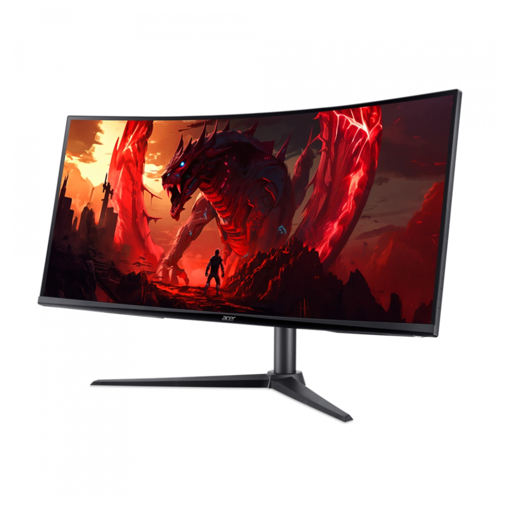 მონიტორი Acer UM.CX2EE.305 Nitro XZ342CU V3, 34", Curved Monitor, UWQHD, VA, HDMI, DP, Black