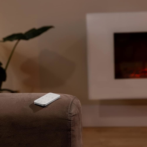 Electric Fireplace Cecotec 05829 ReadyWarm 3590 Flames Connected, 2000W, 30m², White