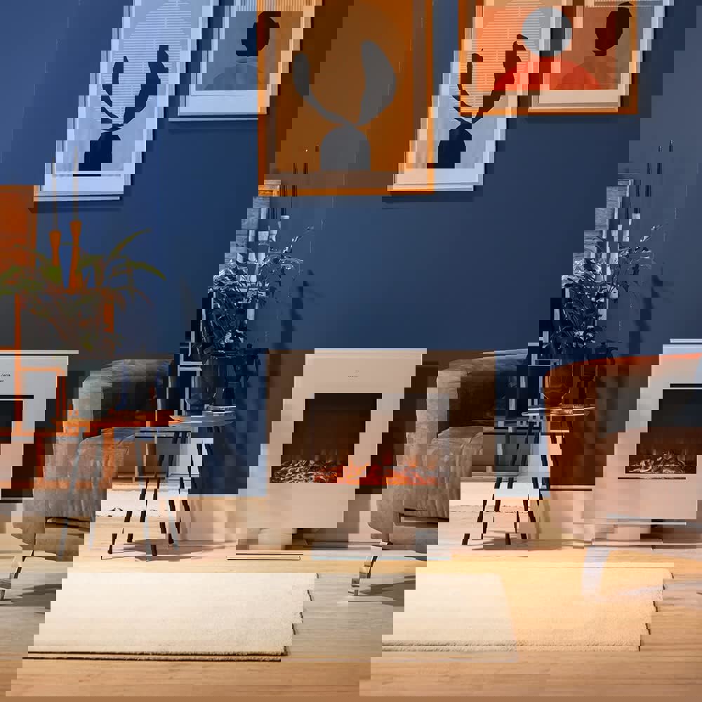 Electric Fireplace Cecotec 05832 ReadyWarm 2700 Design Flames, 2000W, 25m², White