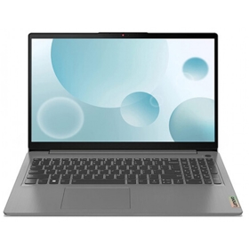 ნოუთბუქი Lenovo 82RK00QNRK IdeaPad 3 15IAU7, 15.6", i3-1215U, 8GB, 256GB SSD, Integrated, Arctic Grey