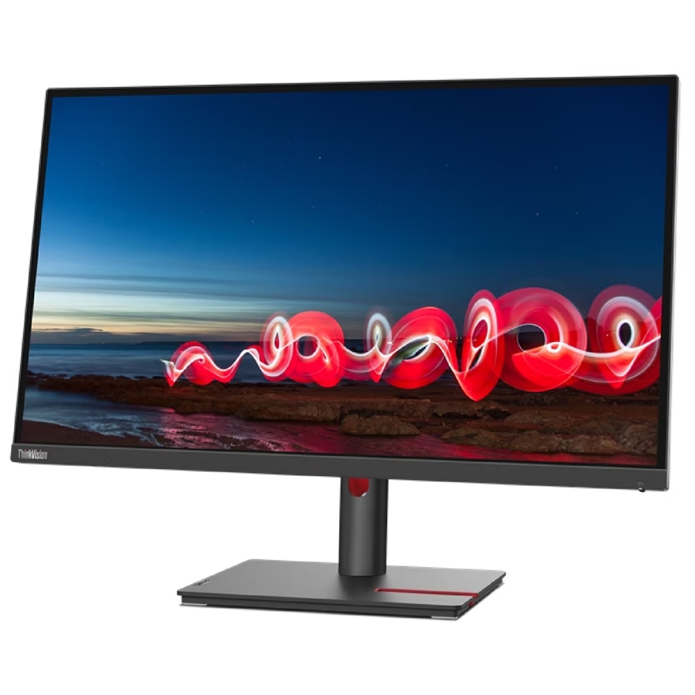 მონიტორი Lenovo 63A4MAT1EU ThinkVision T27i-30, 27", Monitor, FHD, IPS, USB, USB-C, VGA, HDMI, DP, Black