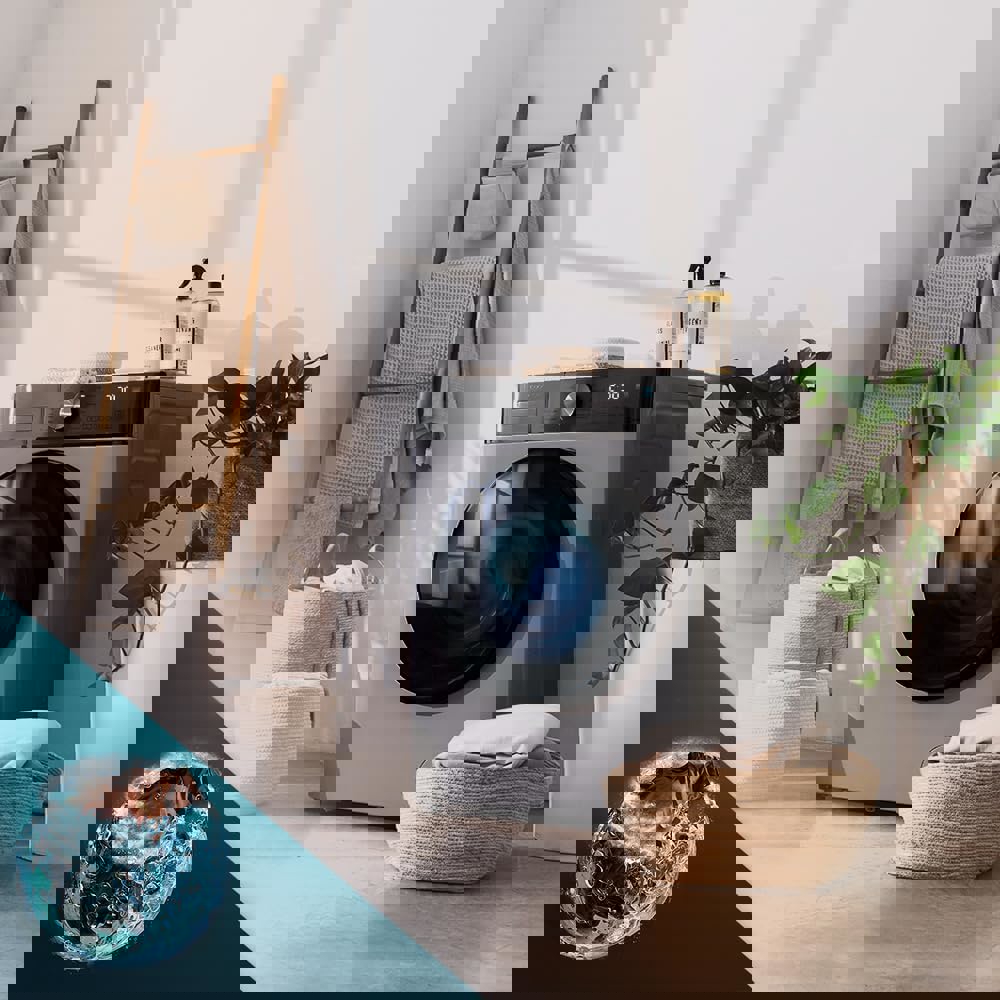 Washing Machine Cecotec 2796 DressCode 8800 Inverter A, 8Kg, A, Silver