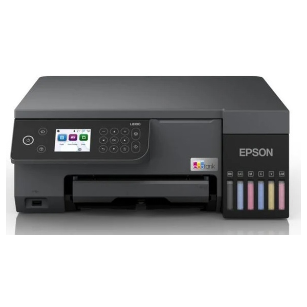 Printer Epson C11CK94401 EcoTank L8100, MFP, A4, Ethernet, Wifi, Black