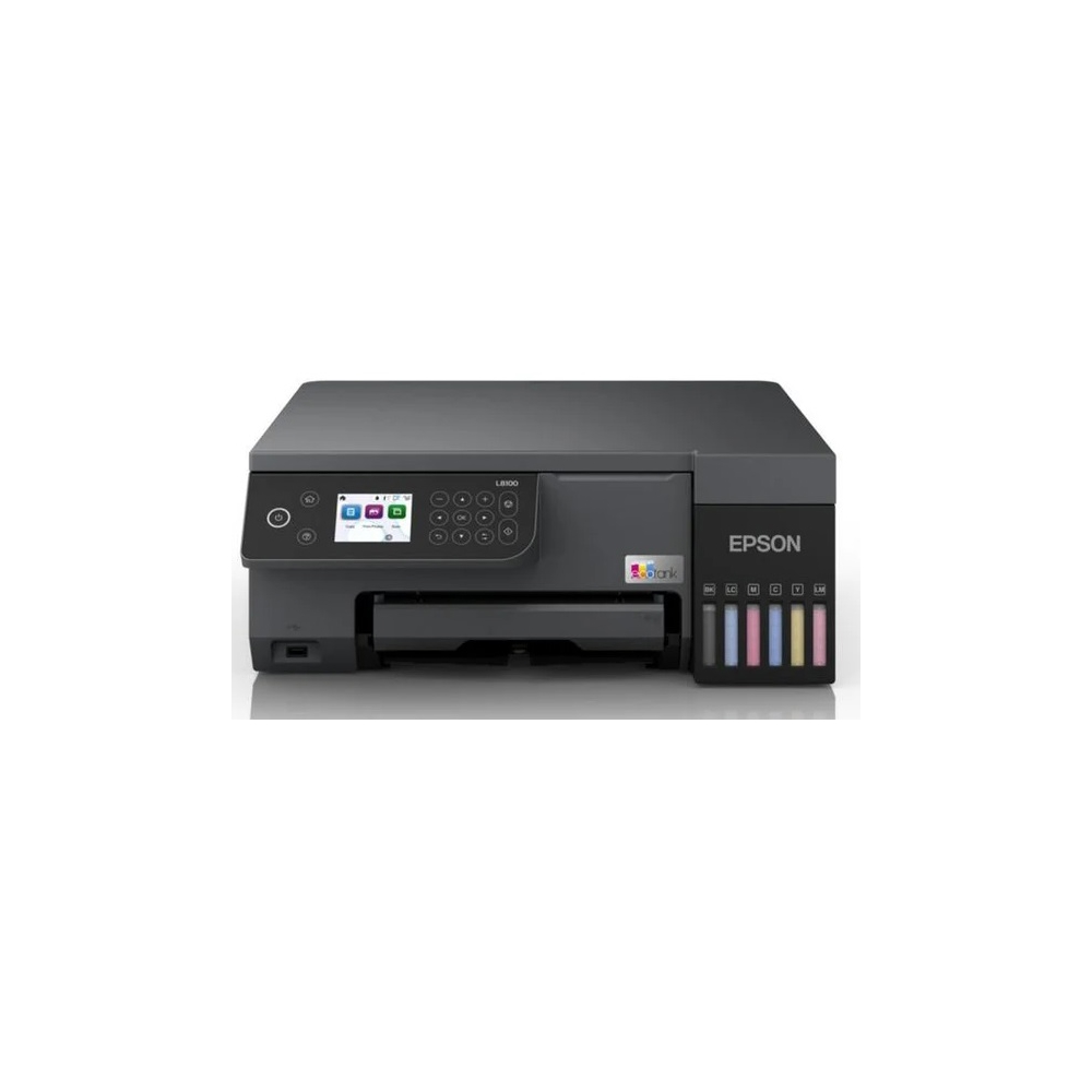 Printer Epson C11CK94401 EcoTank L8100, MFP, A4, Ethernet, Wifi, Black
