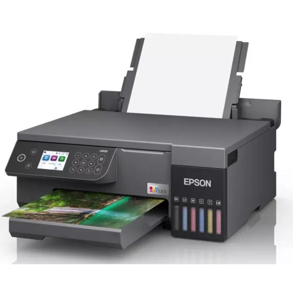 Printer Epson C11CK94401 EcoTank L8100, MFP, A4, Ethernet, Wifi, Black