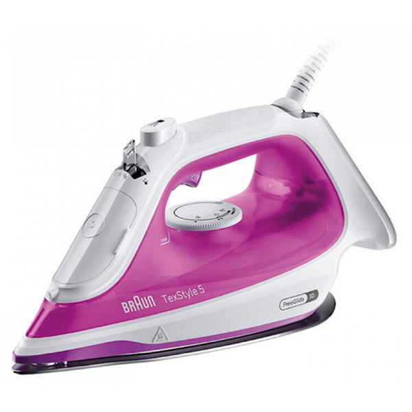 ორთქლის უთო Braun SI5225PU TexStyle 5, 2500W, 300ML, Steam Iron, Purple