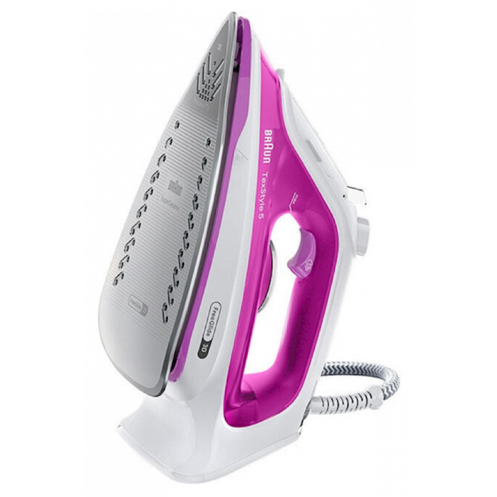 ორთქლის უთო Braun SI5225PU TexStyle 5, 2500W, 300ML, Steam Iron, Purple