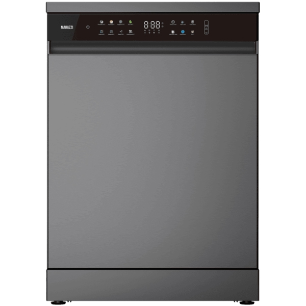 ჭურჭლის სარეცხი მანქანა Marazzi DW-D03S15FS(S/DG), A+++, 46Dba, Dishwasher, Dark Grey