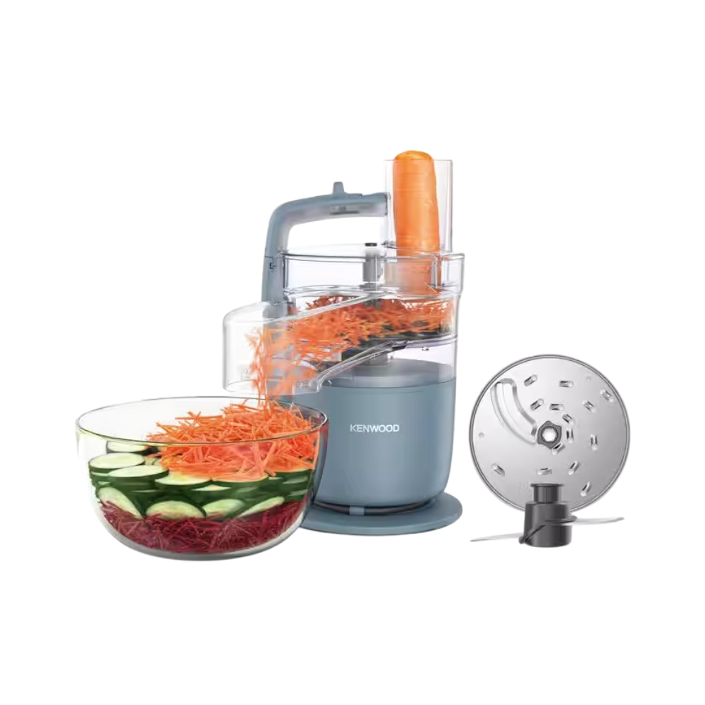 სამზარეულოს კომბაინი Kenwood FDP22.130GY MultiPro Go, 650W, 1.3L, Food Processor, Blue