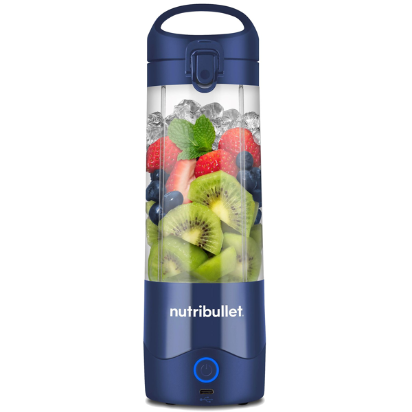 Portable Smoothie Maker Nutri Bullet NBP003NBL, 475ML, Blue