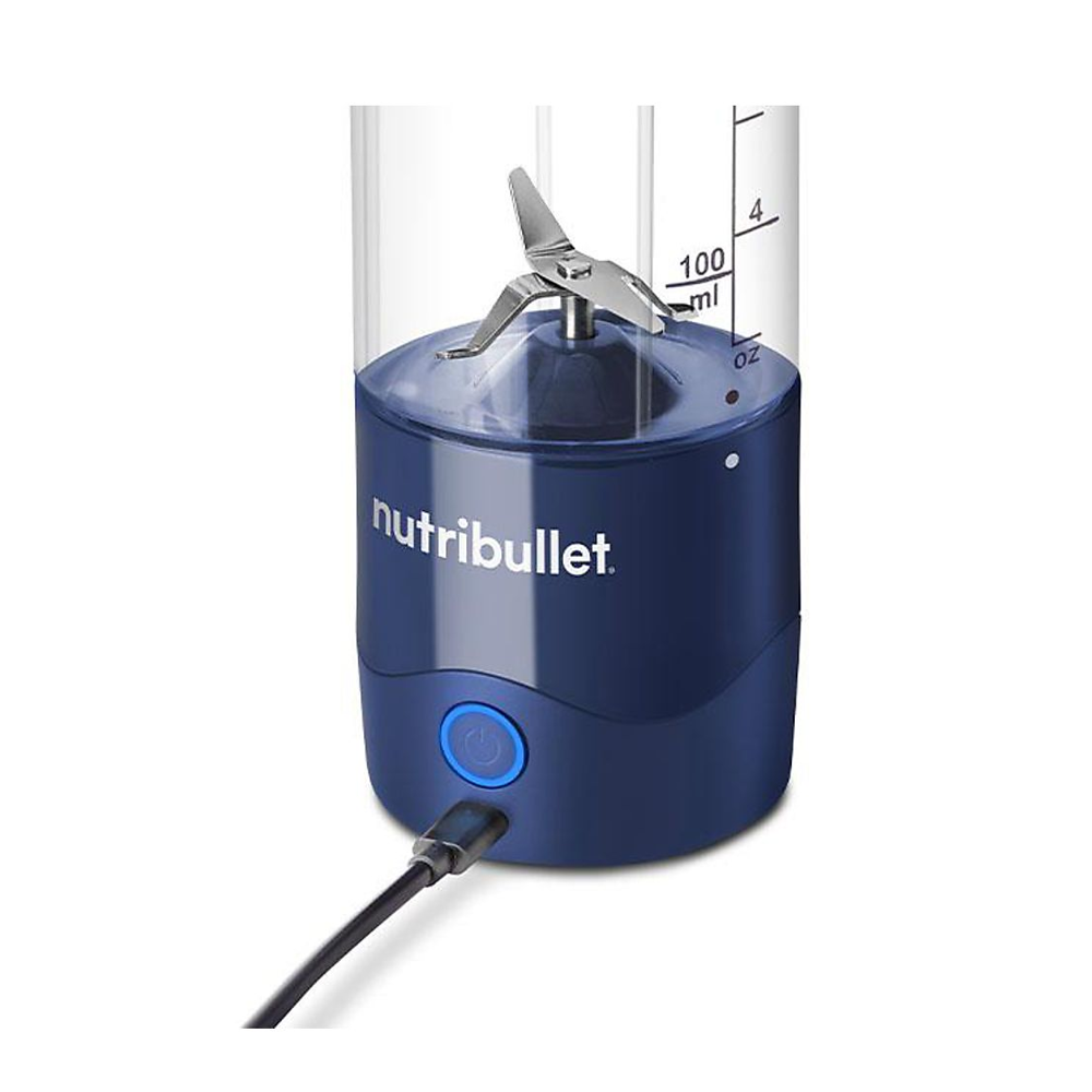 ხელის ბლენდერი Nutri Bullet NBP003NBL, 0.475l, Portable Smoothie Maker, Blue