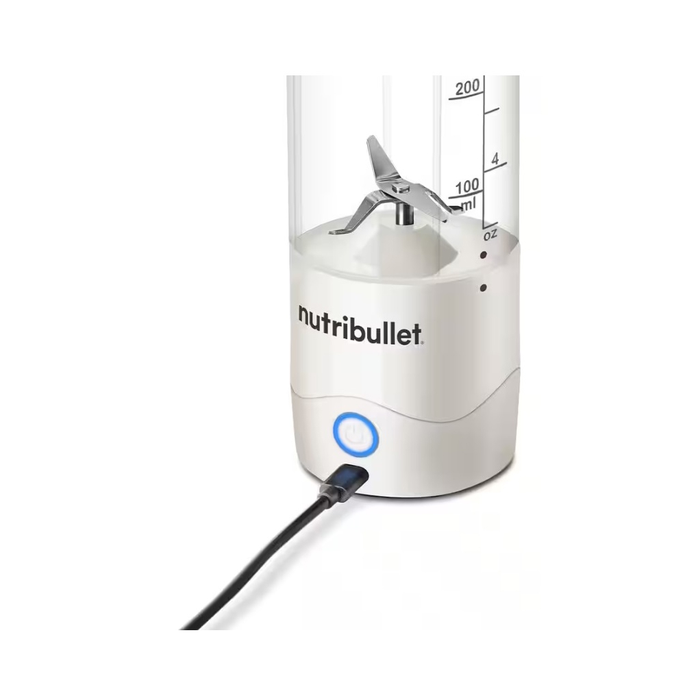 ხელის ბლენდერი Nutri Bullet NBP003W Portable, 0.475l, Hand Blender, White