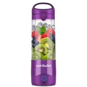 Blender Nutri Bullet NBP003PU Portable, 475Ml, , Purple