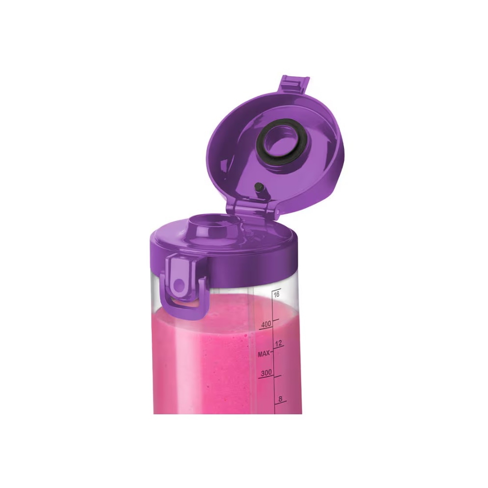 ხელის ბლენდერი Nutri Bullet NBP003PU Portable, 0.475l, Hand Blender, Purple