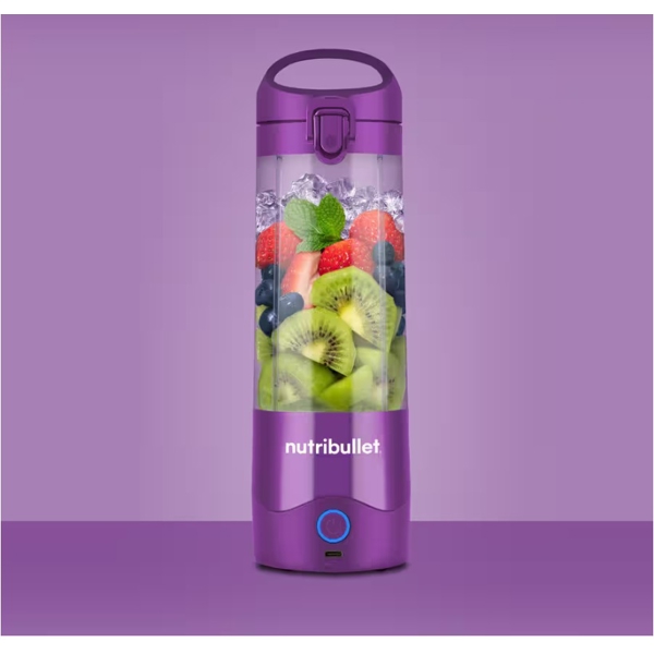 Blender Nutri Bullet NBP003PU Portable, 475Ml, , Purple