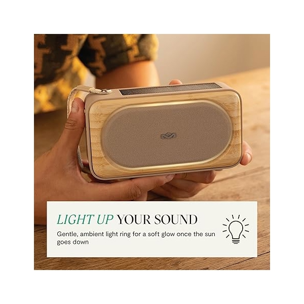 დინამიკი House Of Marley EM-JA023-CE Roots Solar, Bluetooth, Speaker, Cream