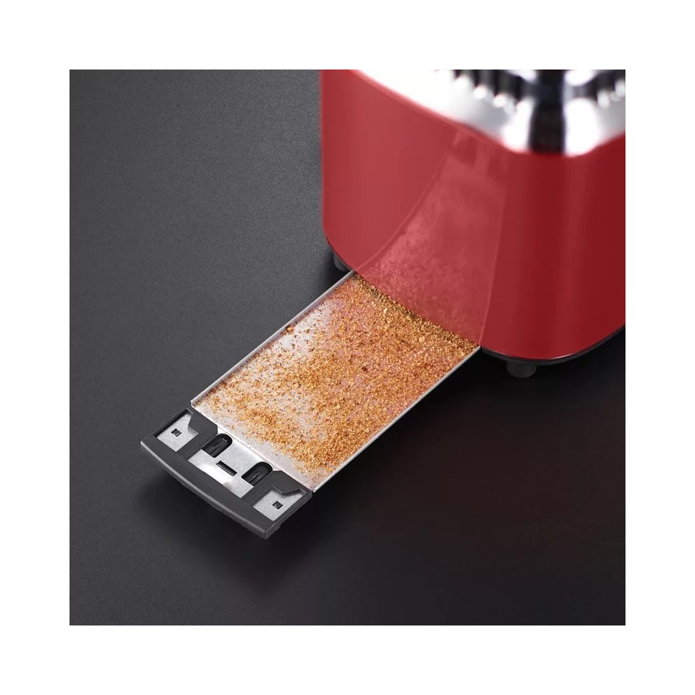 Toaster Russell Hobbs 21680-56/RH Retro, 1100W, Red