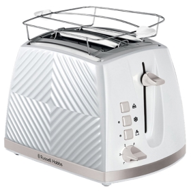 ტოსტერი Russell Hobbs 26391-56/RH Groove, 850W, Toaster, White