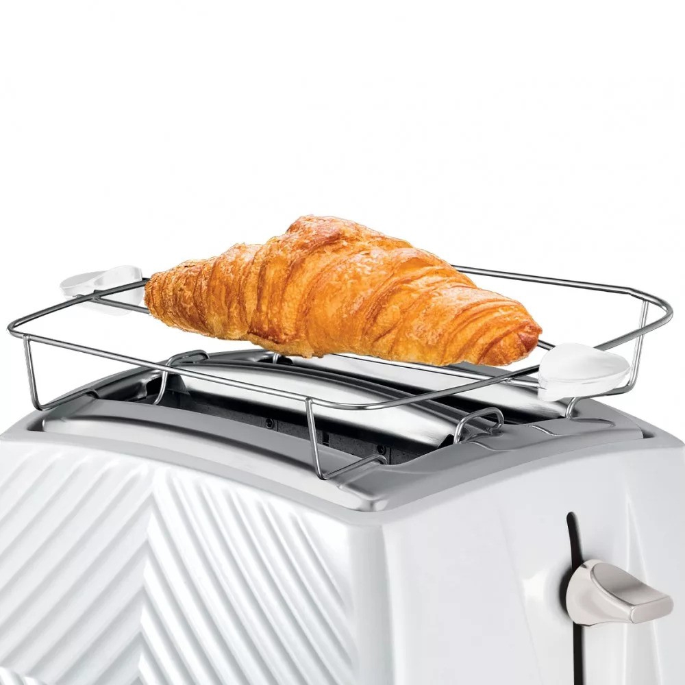 ტოსტერი Russell Hobbs 26391-56/RH Groove, 850W, Toaster, White