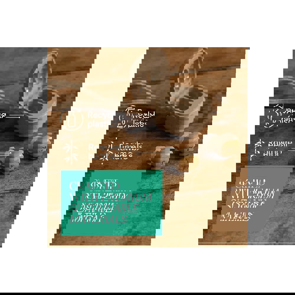 Earbuds House Of Marley EM-JE124-CE Smile Jamaica TWS, Wireless, Bluetooth, Cream