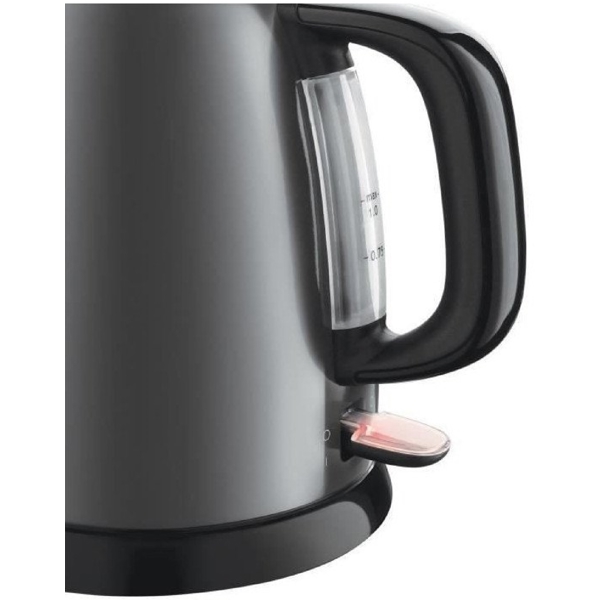 ელექტრო ჩაიდანი Russell Hobbs 24993-70 ColoursPlus, 2400W, 1L, Electric Mini Kettle, Dark Grey