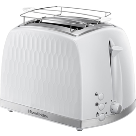 ტოსტერი Russell Hobbs 26060-56/RH Honeycomb, 850W, Toaster, White