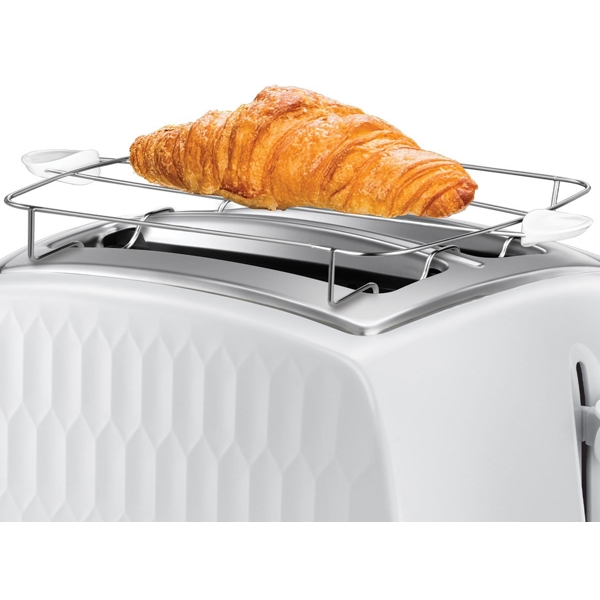 ტოსტერი Russell Hobbs 26060-56/RH Honeycomb, 850W, Toaster, White