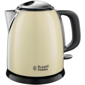 ელექტრო ჩაიდანი Russell Hobbs 24994-70 ColoursPlus, 2400W, 1L, Electric Kettle, Beige