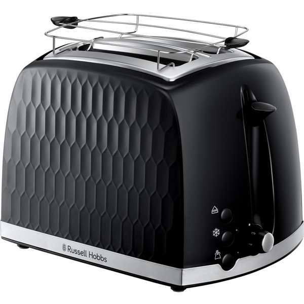 Toaster Russell Hobbs 26061-56/RH Honeycomb, 850W, Black