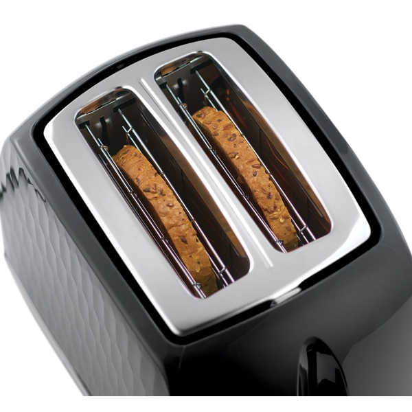 Toaster Russell Hobbs 26061-56/RH Honeycomb, 850W, Black