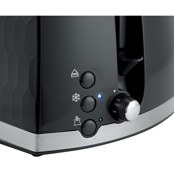 Toaster Russell Hobbs 26061-56/RH Honeycomb, 850W, Black