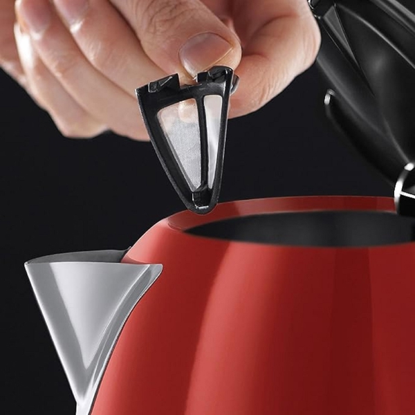 ელექტრო ჩაიდანი Russell Hobbs 20412-70 Colours+, 2400W, 1.7L, Electric Kettle, Red