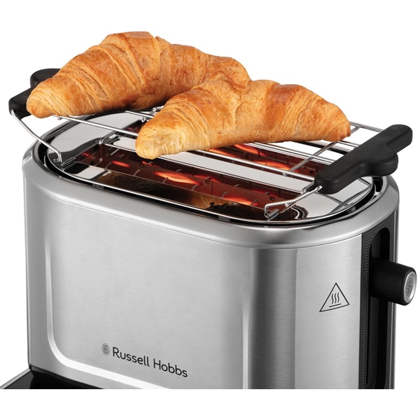 ტოსტერი Russell Hobbs 26210-56/RH Attentiv, 1640W, Toaster, Silver