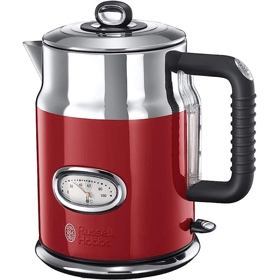 ელექტრო ჩაიდანი Russell Hobbs 21670-70 Retro, 2400W, 1.7L, Electric Kettle, Red