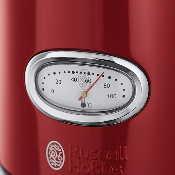 Electric Kettle Russell Hobbs 21670-70 Retro, 2400W, 1.7L, Red