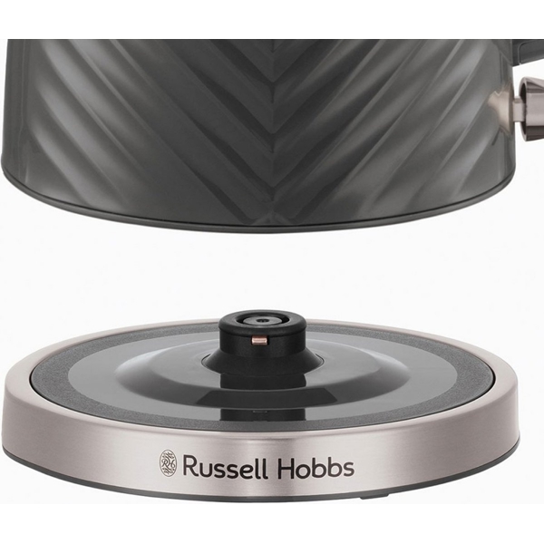 Electric Kettle Russell Hobbs 26382-70 Groove, 2400W, 1.7L, Grey