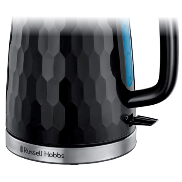 ელექტრო ჩაიდანი Russell Hobbs 26051-70 Honeycomb, 2400W, 1.7L, Electric Kettle, Black