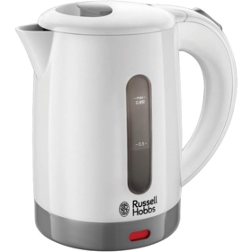 ელექტრო ჩაიდანი Russell Hobbs 23840-70 Travel, 1000W, 850ML, Electric Kettle, White