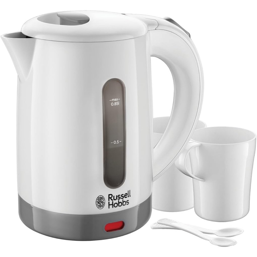 Electric Kettle Russell Hobbs 23840-70 Travel, 1000W, 0.85L, White