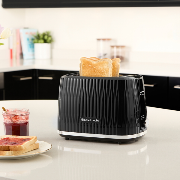 ტოსტერი Russell Hobbs 27371-56/RH Eden, 800W, Toaster, Black