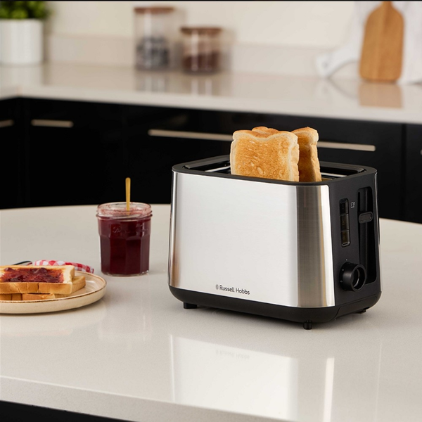 Toaster Russell Hobbs 27390-56/RH Heaton, 800W, Black/Silver