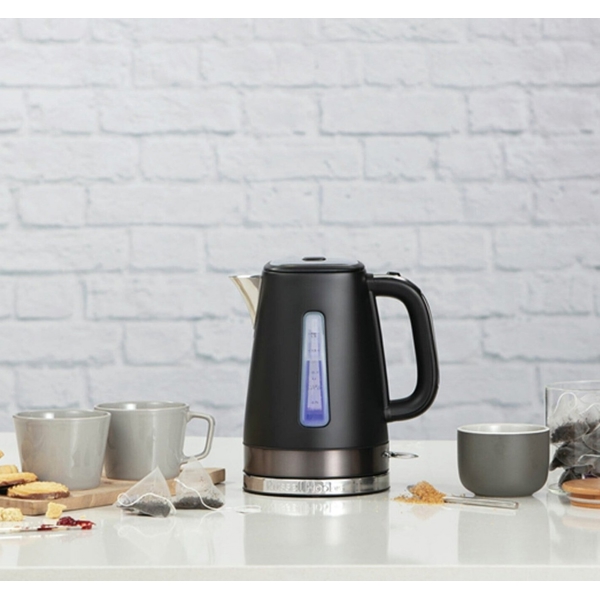 ელექტრო ჩაიდანი Russell Hobbs 26140-70, 2400W, 1.7L, Electric Kettle, Matte Black