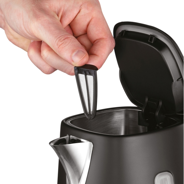 ელექტრო ჩაიდანი Russell Hobbs 26140-70, 2400W, 1.7L, Electric Kettle, Matte Black