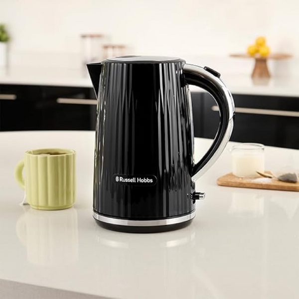 ელექტრო ჩაიდანი Russell Hobbs 27361-70 Eden, 2400W, 1.7L, Electric Kettle, Silver