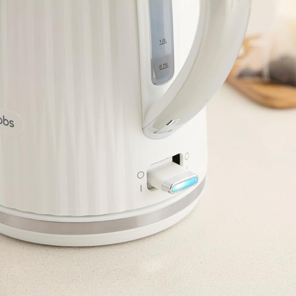 ელექტრო ჩაიდანი Russell Hobbs 27360-70 Eden, 2400W, 1.7L, Electric Kettle, White