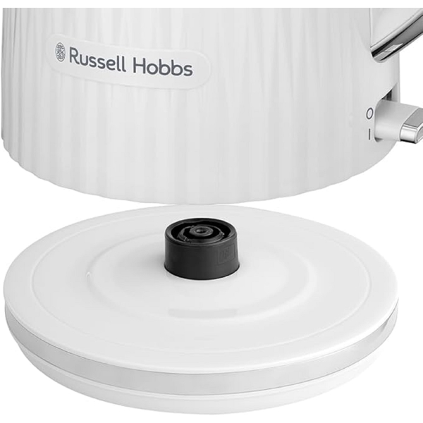 ელექტრო ჩაიდანი Russell Hobbs 27360-70 Eden, 2400W, 1.7L, Electric Kettle, White