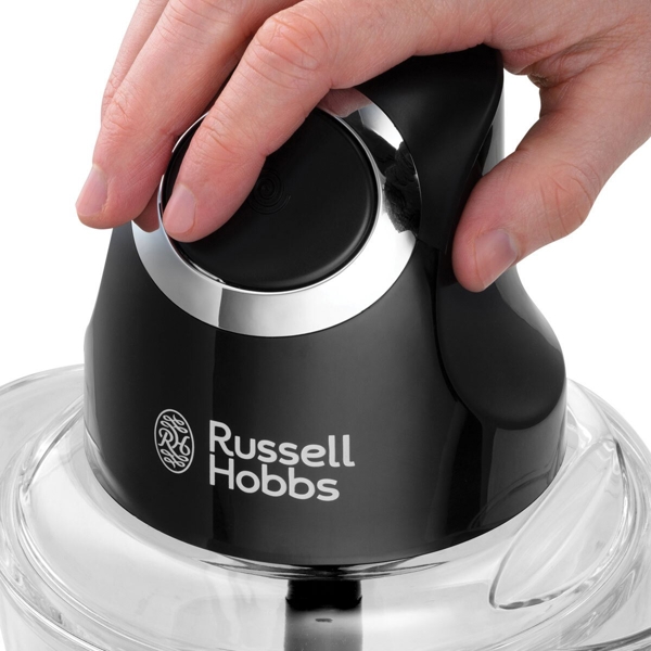 ჩოპერი Russell Hobbs 24662-56/RH Matte, 200W, 1L, Chopper, Black