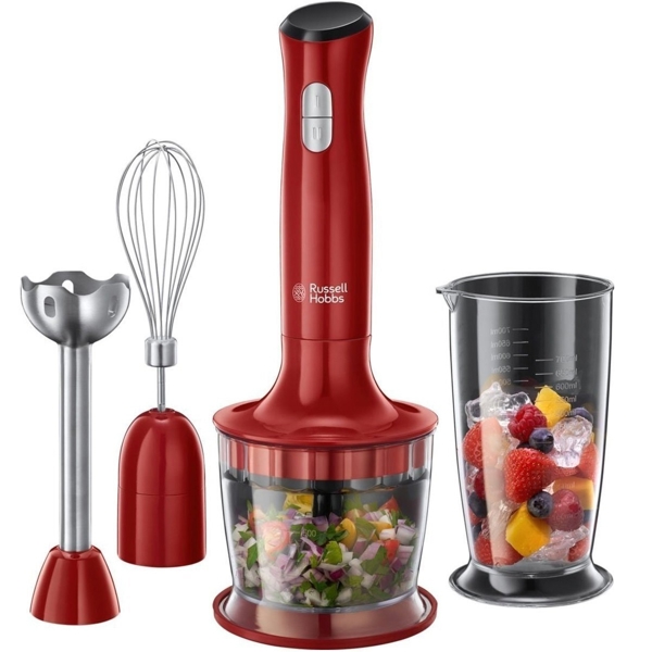 Blender Russell Hobbs 3-in-1 24700-56/RH Desire, 500W, 700ML, Red