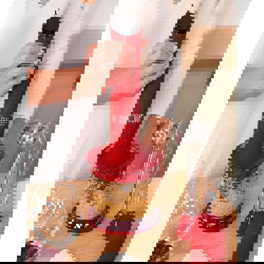 ხელის ბლენდერი Russell Hobbs 3-in-1 24700-56/RH Desire, 500W, 0.7L, Hand Blender, Red