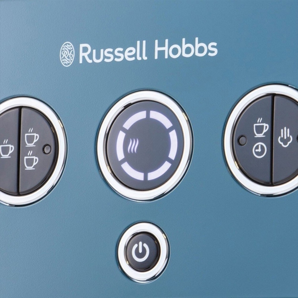 ყავის აპარატი Russell Hobbs 26451-56/RH Distinctions, 1350W, 1.1L, Coffee Machine, Blue